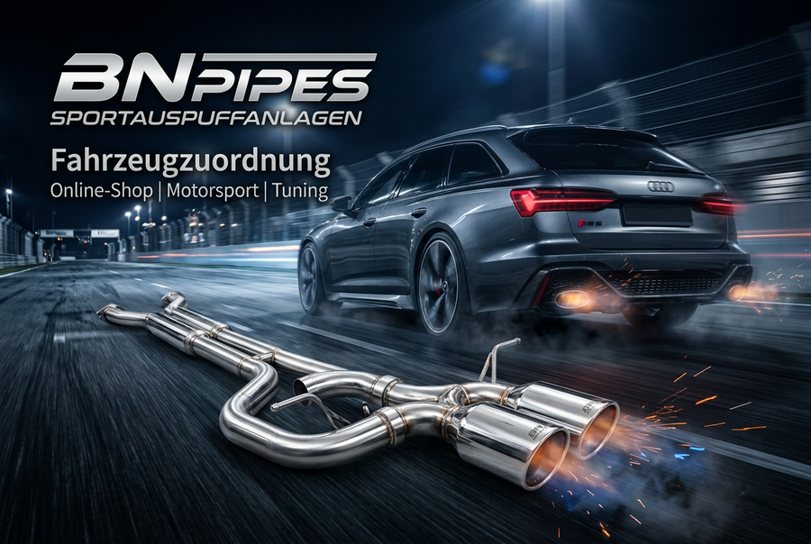 BN Pipes – Sportauspuffanlagen & Fahrzeugzuordnung