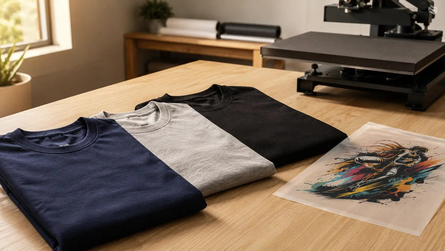 DTF-Druck auf Baumwolle, Polyester und Mischgewebe – bedruckte T-Shirts und Textilien von DTFWERK91