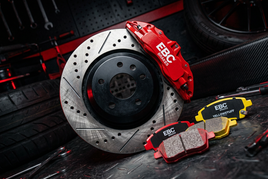 EBC Brakes – Bremsbeläge, Sportbremsscheiben & Unterschiede