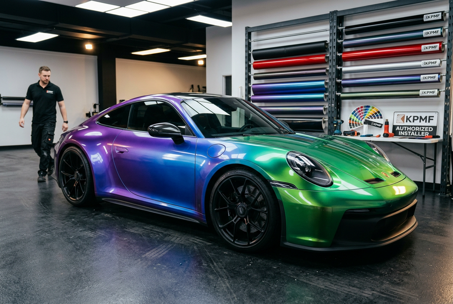 KPMF – Fahrzeugfolien, Farben & Colorflow