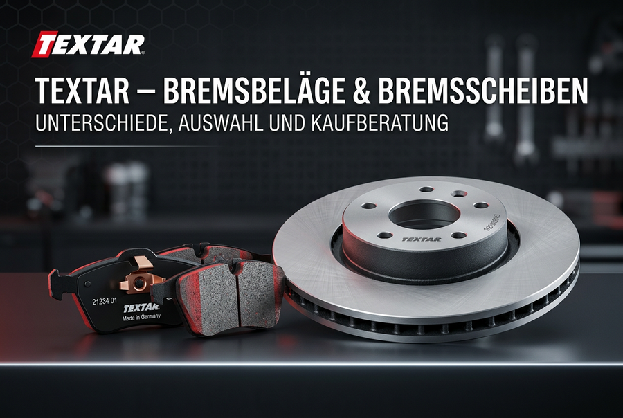 Textar – Bremsbeläge & Bremsscheiben: Unterschiede, Auswahl und Kaufberatung