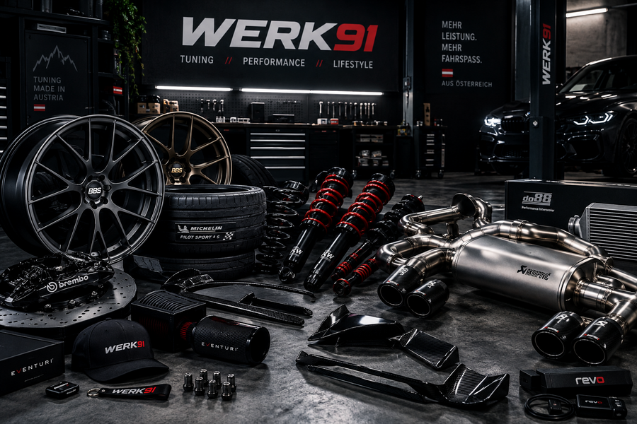 Tuning-Marken im Überblick: Felgen, Reifen, Fahrwerke & Zubehör