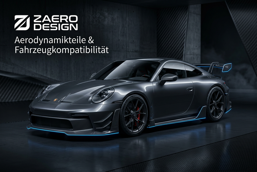 Zaero Design – Aerodynamikteile & Fahrzeugkompatibilität