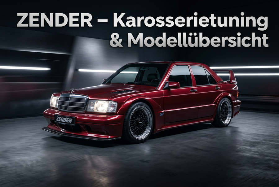 Zender – Karosserietuning & Modellübersicht