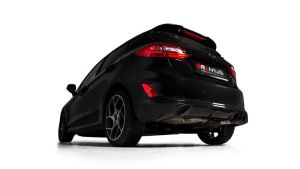 Remus Sportschalldämpfer (ohne Endrohre), mit integrierter Klappe, inkl. (EG ) Genehmigung passend für Ford Fiesta 1,5l Turbo 146kW ST Plus (YZJA, mit OPF) 1/2019