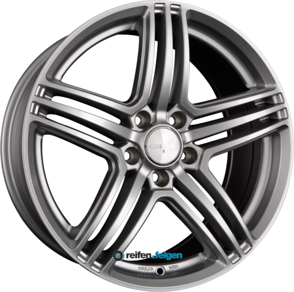 2DRV WH12 9x20 ET35 5x112 NB66.6 Race Silber (RS) werk91-4 9x20 ET35 5x112 Alufelge