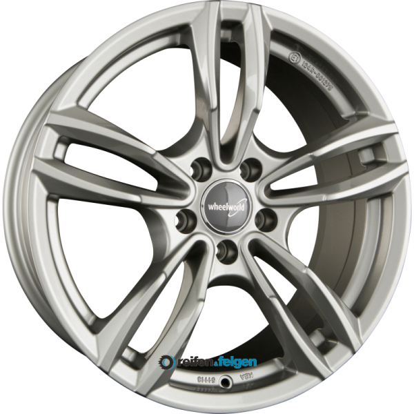 2DRV WH29 8.5x18 ET42 5x120 NB72.6 Daytona Grau Glänzend Lackiert (DG+)