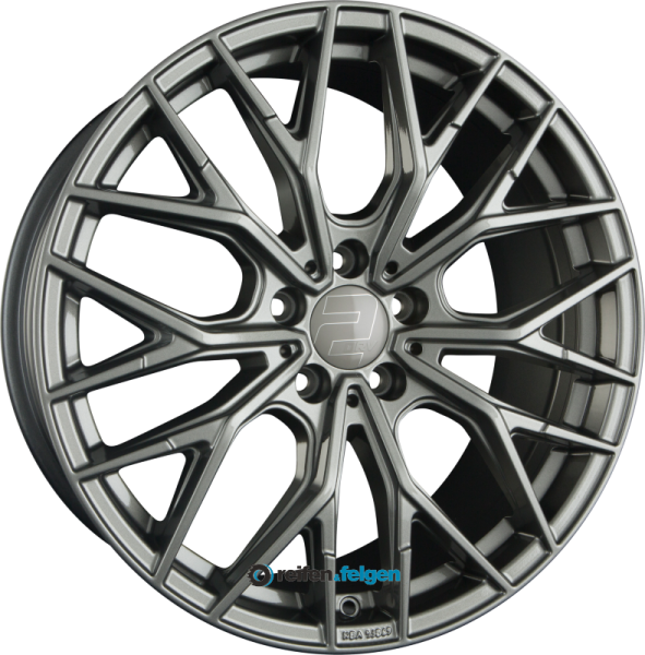 2DRV WH37 8.5x19 ET26 5x112 NB66.6 Daytona Grau Lackiert (DG+)