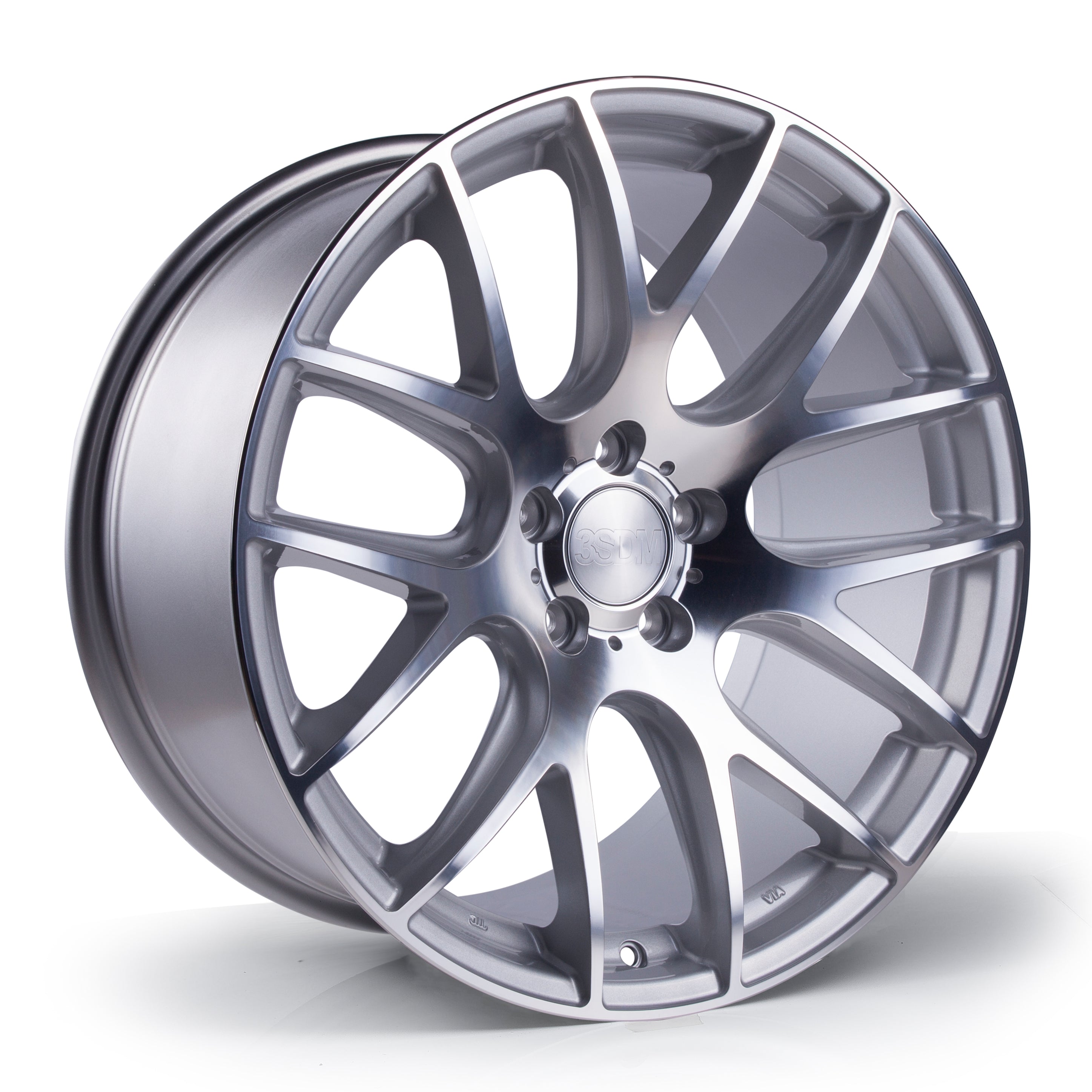 3SDM 0.01-SF 9.5x18 5x100 ET35 CB73.1 Silver Cut