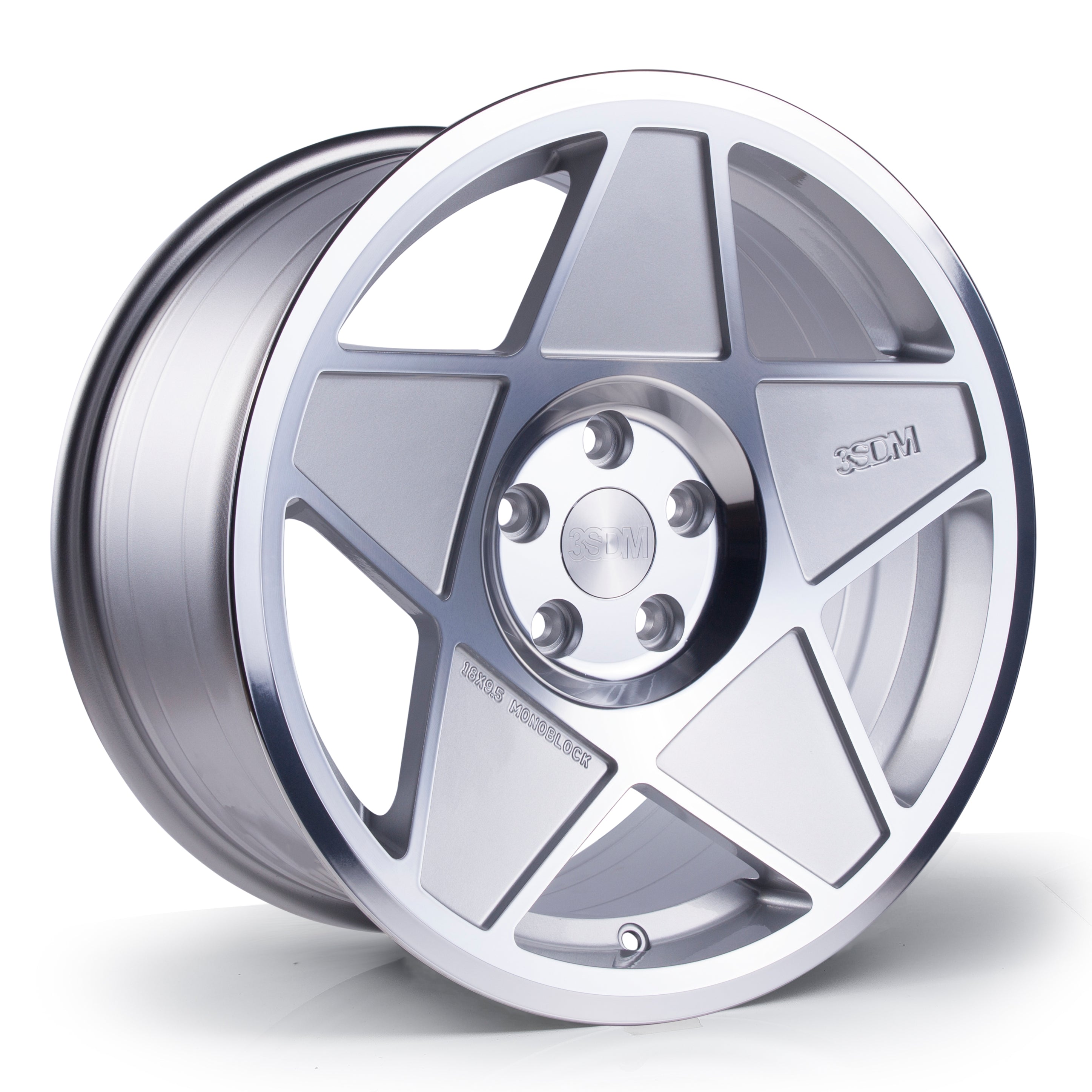 3SDM 0.05 8x17 4x100 ET35 CB73.1 Silver Cut