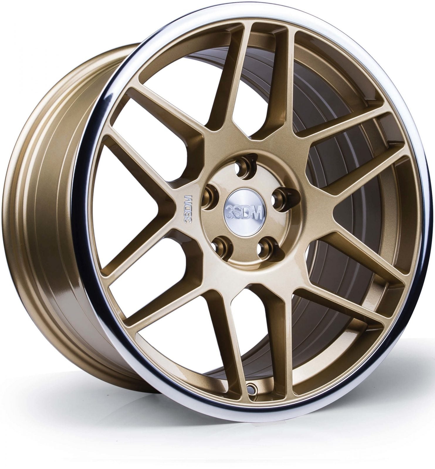 3SDM 0.09-SF 8.5x18 5x112 ET42 CB73.1 Gold Mirror Lip