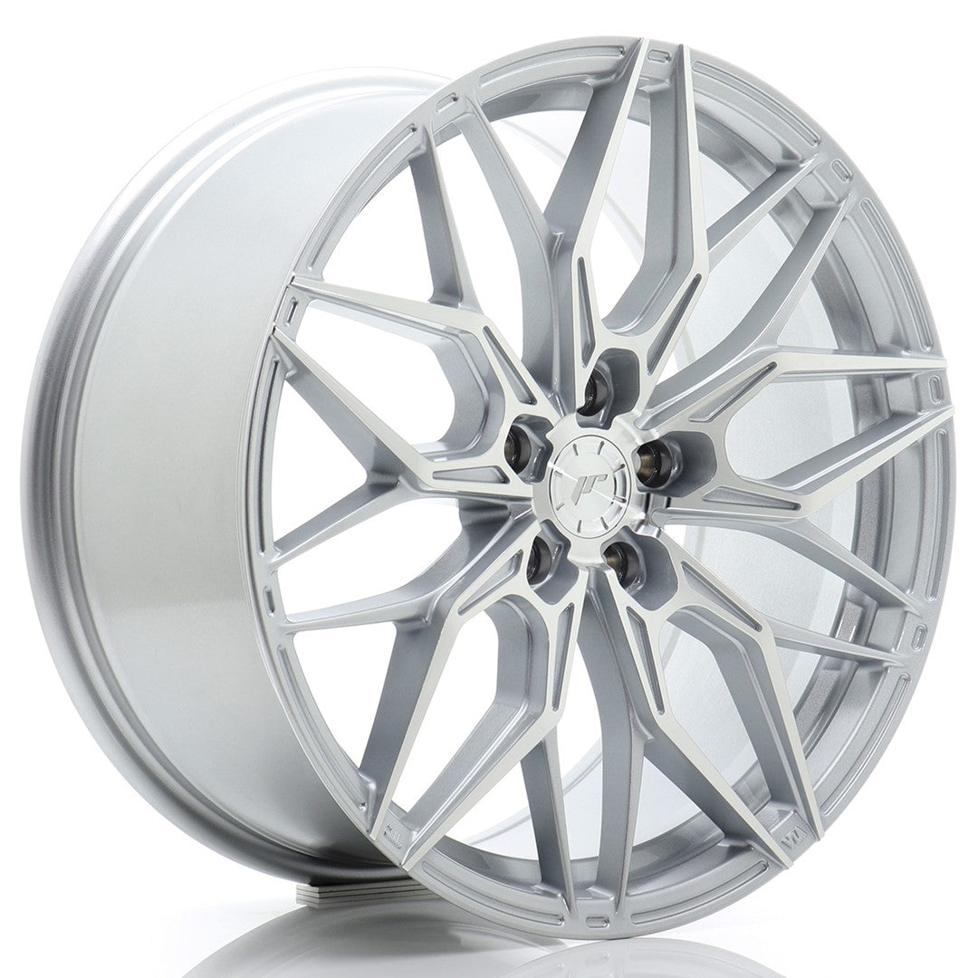 JR Wheels JR46 8,5x19 ET45 5x112 Silver w/ Machined Face – Felgen kaufen | EU-weiter Versand 8,5x19 ET45 5x112 Alufelge Silber