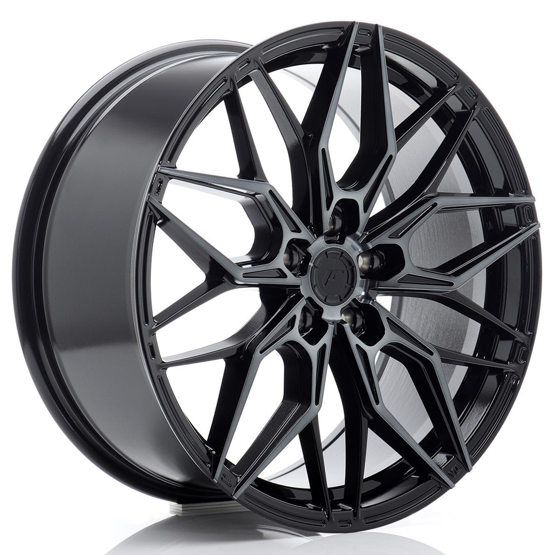 JR Wheels JR46 8,5x19 ET45 5x112 Black Machined w/ Tinted Face – Felgen kaufen | EU-weiter Versand 8,5x19 ET45 5x112 Alufelge Schwarz