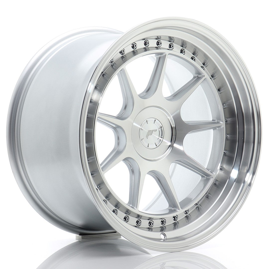 JR Wheels JR47 10,5x18 ET15-22 5H BLANK Silver Machined Face – Felgen kaufen | EU-weiter Versand 10,5x18 ET15-22 5x100, 5x105, 5x108, 5x110, 5x112, 5x114,3, 5x115, 5x118, 5x120 Alufelge Silber