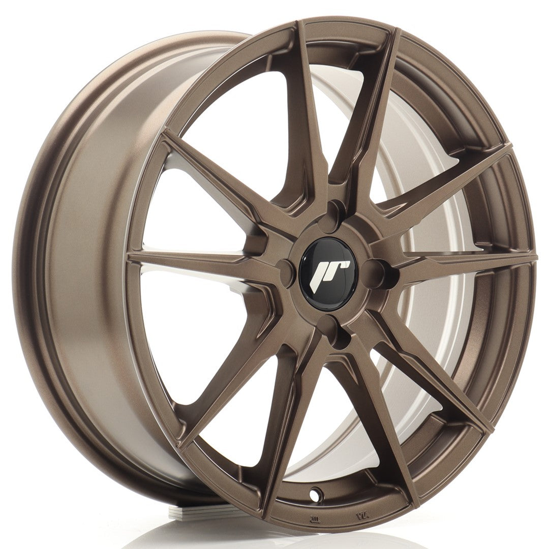 JR Wheels JR21 8x17 ET35 5x100 Matt Bronze