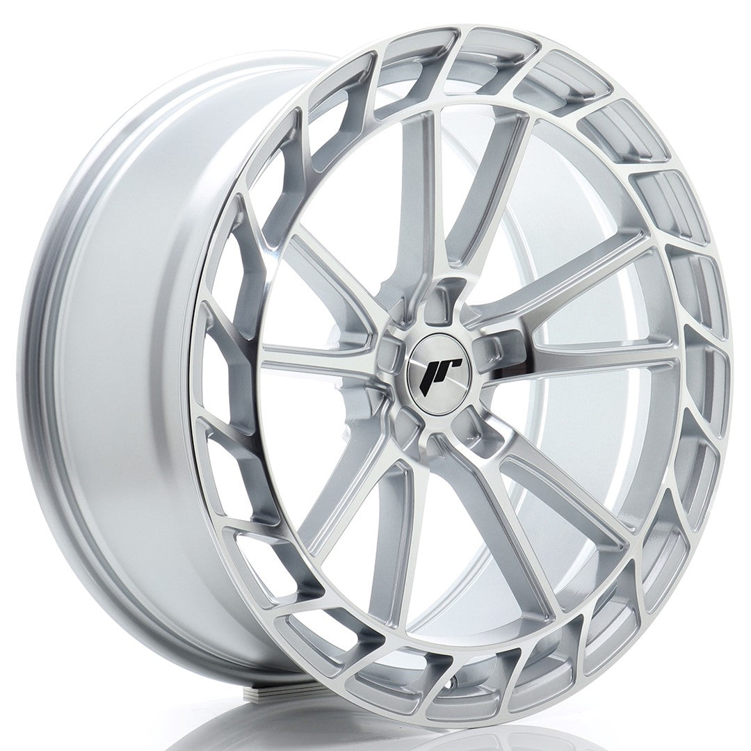 JR Wheels JR45 9,5x21 ET15-35 5H BLANK Silver Machined Face – Felgen kaufen | EU-weiter Versand 9,5x21 ET15-35 5x108, 5x110, 5x112, 5x114,3, 5x115, 5x118, 5x120, 5x120,6, 5x127, 5x130 Alufelge Silber