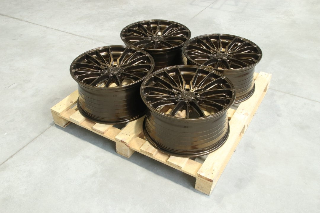 SET-CVR#63 – Set of CVR7 20x10 ET30 5x112 Gloss Bronze