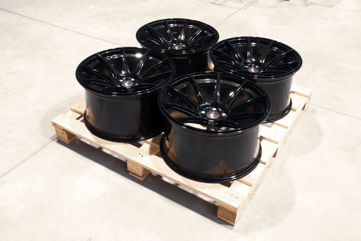 SET-JR#278 – Set of JR11 20x11 ET20 5x112 Gloss Black