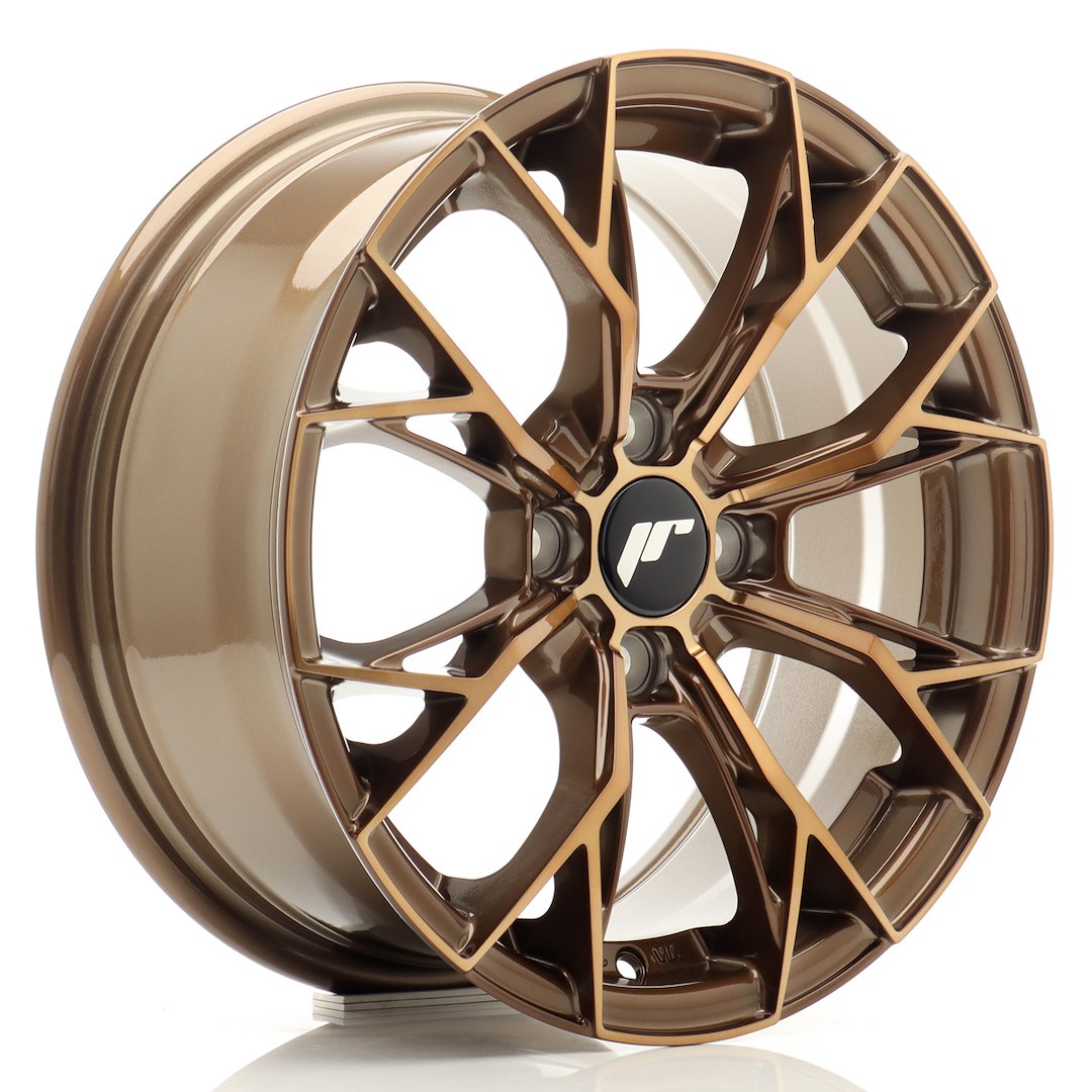 JR Wheels JR49 6,5x15 ET35 4x100 Platinum Bronze – Felgen kaufen | EU-weiter Versand 6,5x15 ET35 4x100 Alufelge Bronze