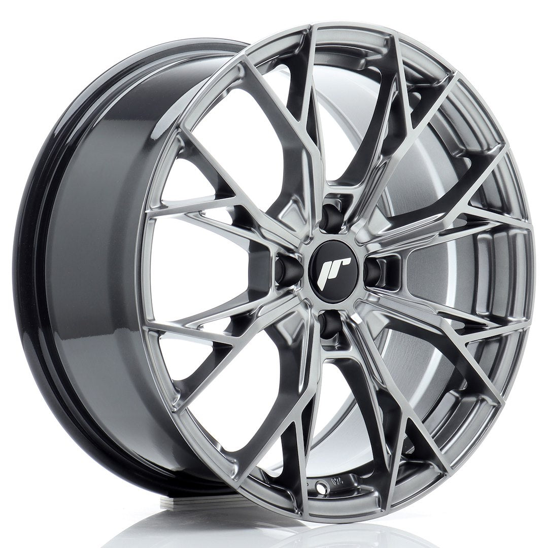 JR Wheels JR49 8x17 ET40 4x100 Hyper Black – Felgen kaufen | EU-weiter Versand 8x17 ET40 4x100 Alufelge Schwarz