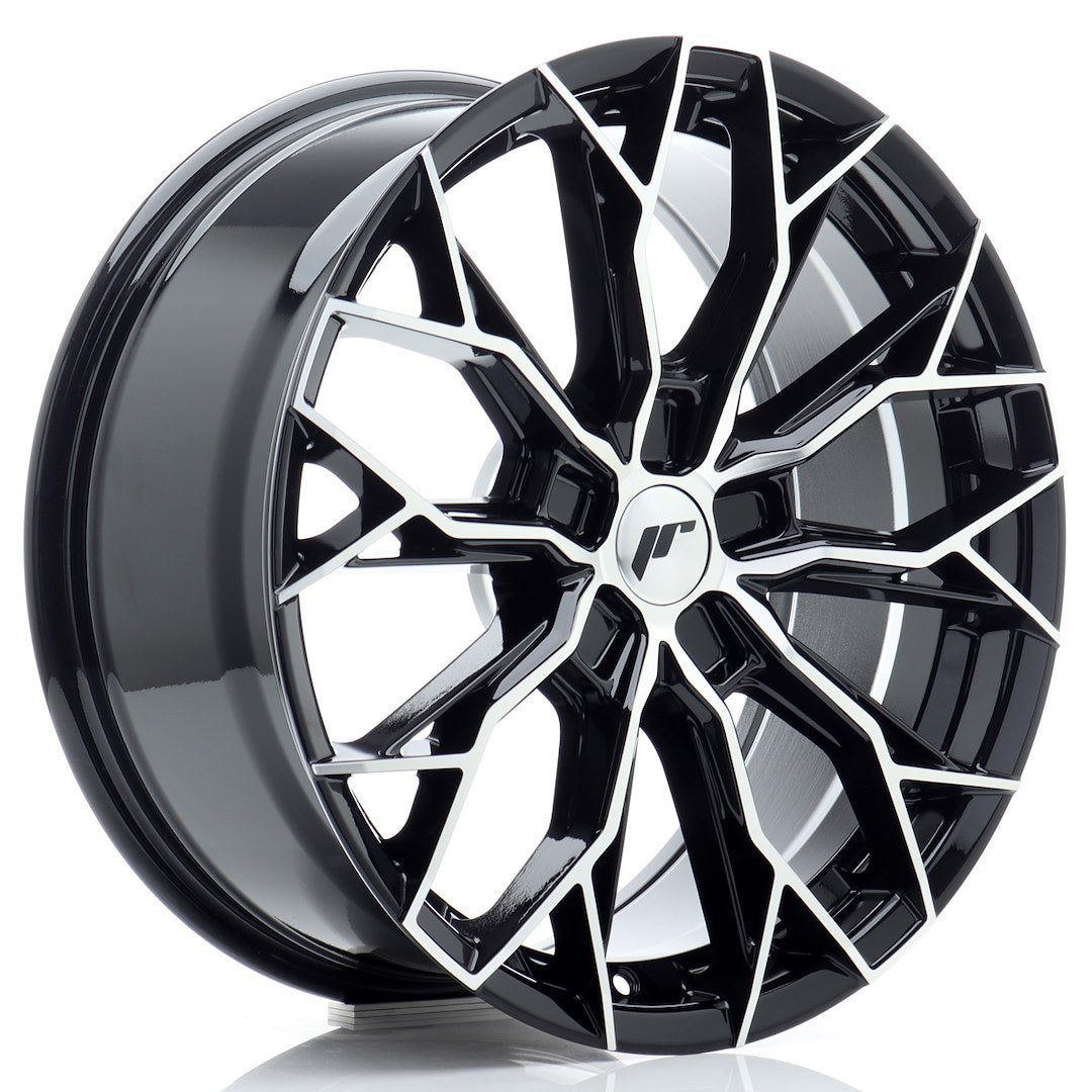 JR Wheels JR49 8x18 ET20-42 5H BLANK Gloss Black Machined Face – Felgen kaufen | EU-weiter Versand 8x18 ET20-42 5x100, 5x105, 5x108, 5x110, 5x112, 5x114,3, 5x115, 5x118, 5x120 Alufelge Gloss Black