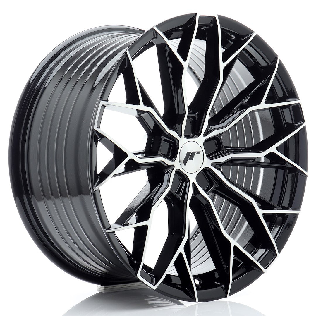 JR Wheels JR49 9,5x19 ET20-45 5H BLANK Gloss Black Machined Face – Felgen kaufen | EU-weiter Versand 9,5x19 ET20-45 5x108, 5x110, 5x112, 5x114,3, 5x115, 5x118, 5x120 Alufelge Gloss Black