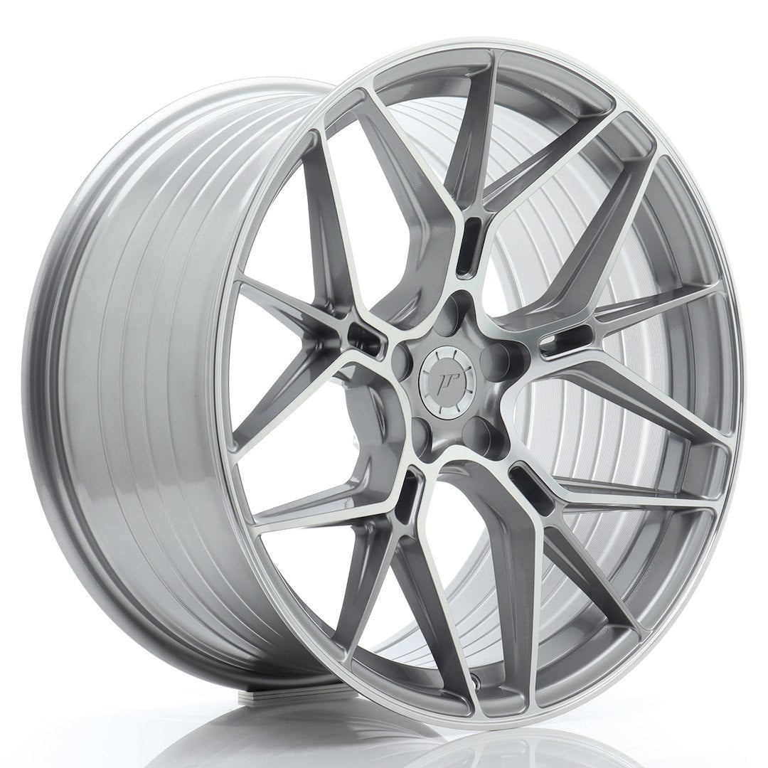 JR Wheels JR51 10,5x20 ET15-35 5H BLANK Titanium Machined Face – Felgen kaufen | EU-weiter Versand 10,5x20 ET15-35 5x108, 5x110, 5x112, 5x114,3, 5x115, 5x118, 5x120 Alufelge
