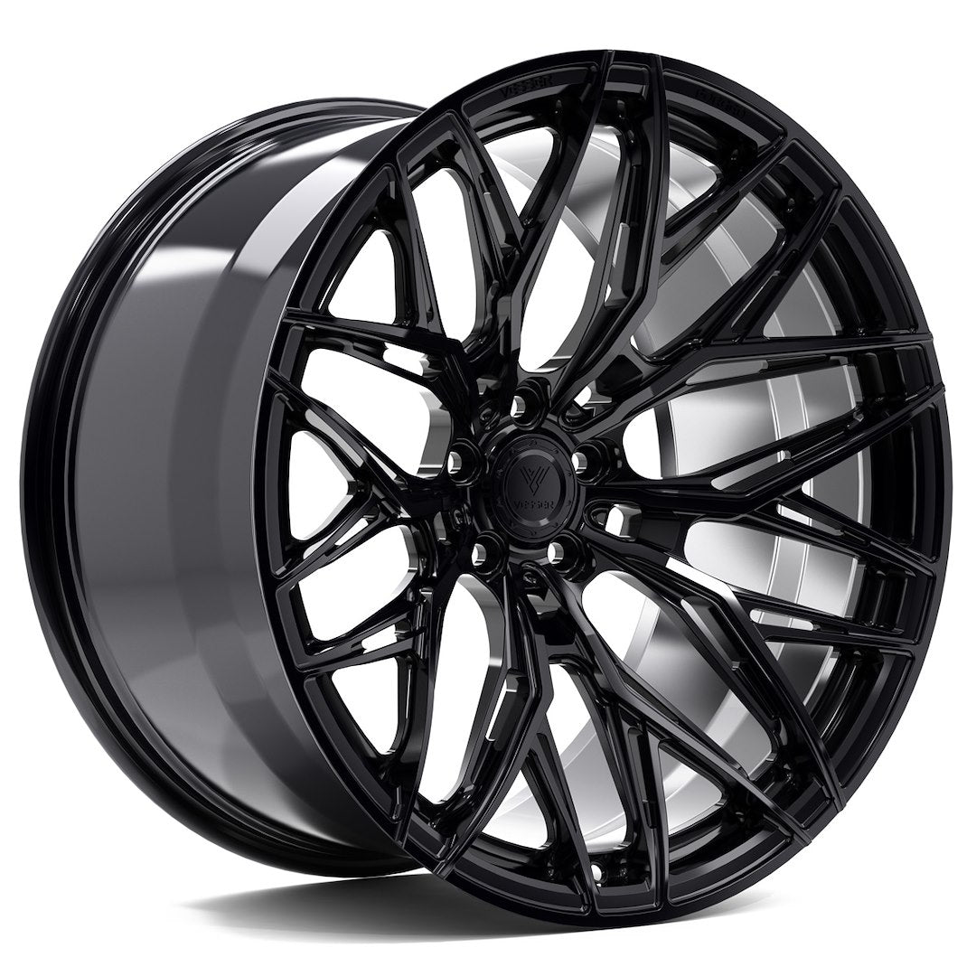 Vesser VSR1 22x10 ET20-64 5H BLANK Custom Finish 10x22 ET20-64 5x108, 5x110, 5x112, 5x114,3, 5x115, 5x118, 5x120, 5x120,6, 5x127, 5x130 Alufelge