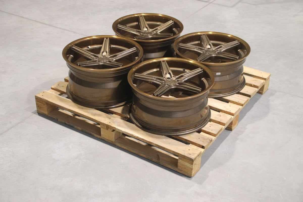 SET-CVR#149 – Set of CVR9 19x9 ET31 + 19x10 ET37 5x114,3 Gloss Bronze