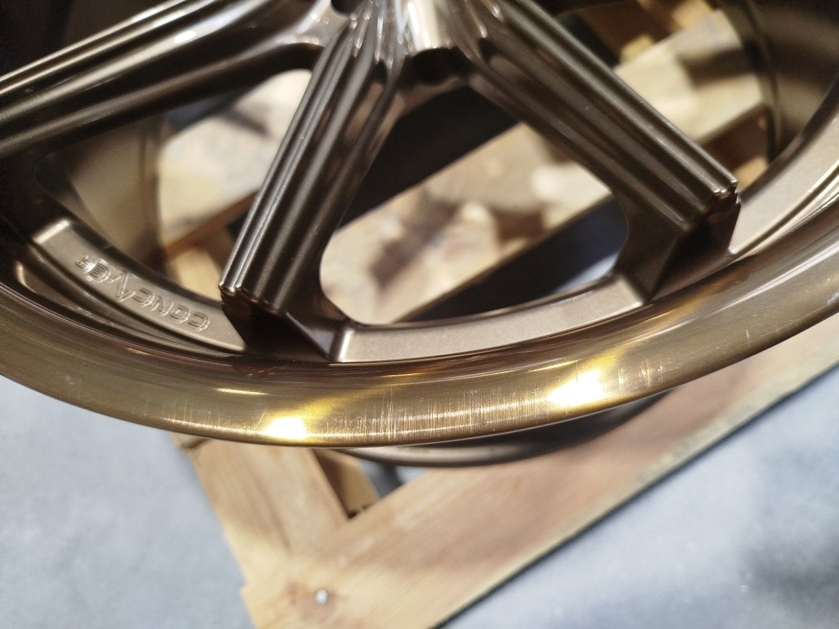 SET-CVR#154 – Set of CVR8 19x9,5 + 20x10,5 ET20 5x112 Gloss Bronze