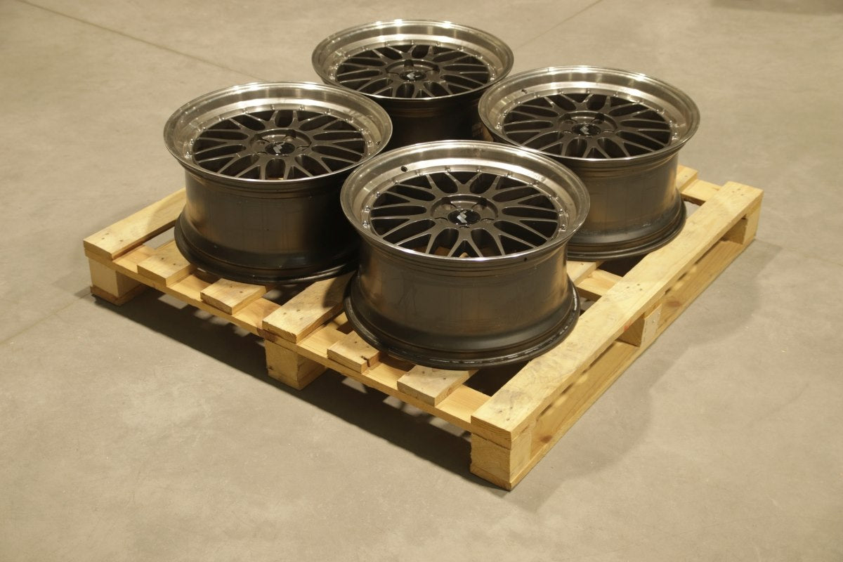 SET-JR#521 – Set of JR23 19x9,5 ET45 5x120 Hyper Gray w/Machined Lip
