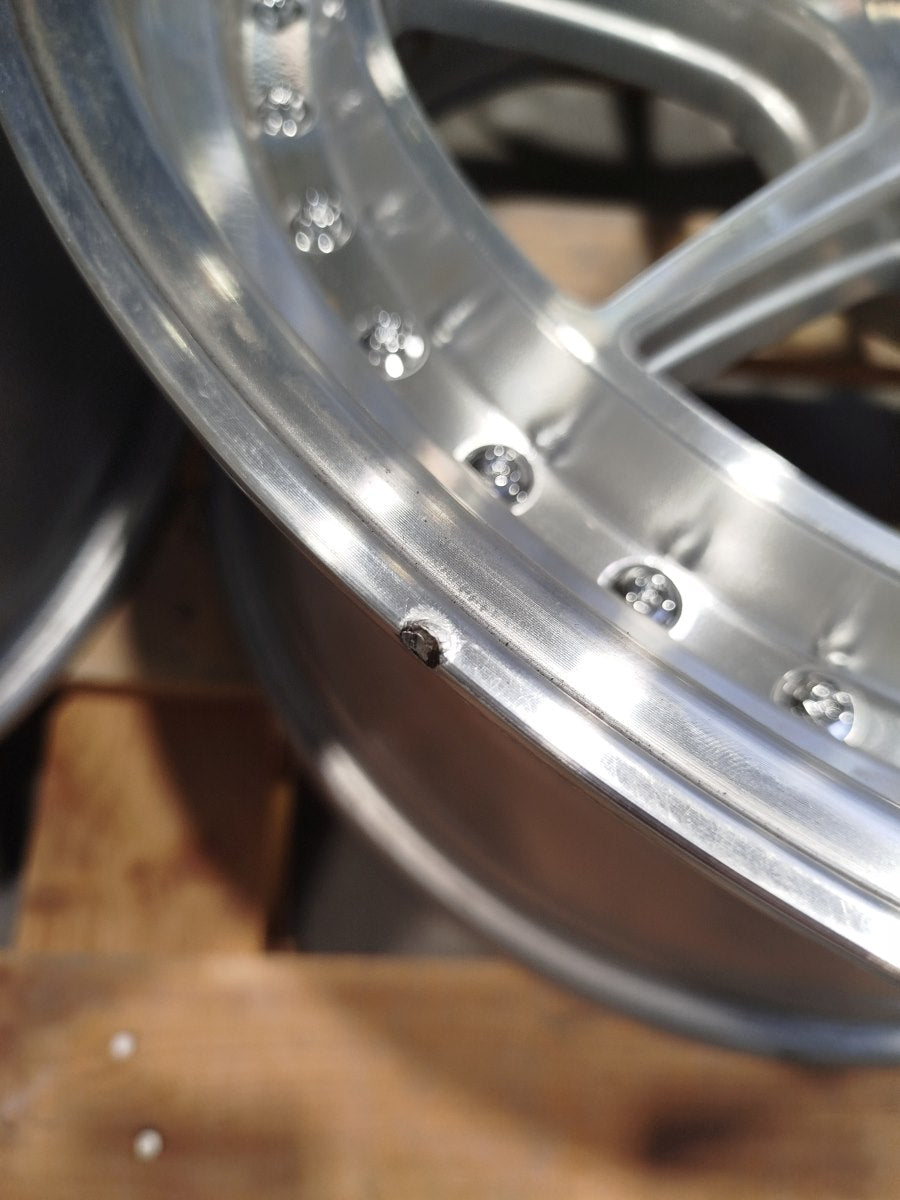 SET-JR#553 – Set of JR47 19x9 ET20 + 19x10 ET29 5x120 Silver Machined Face