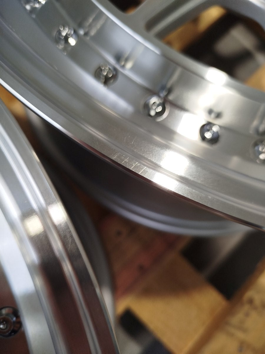 SET-JR#560 – Set of JR47 18x8,5 ET35 5x110 Silver Machined Face