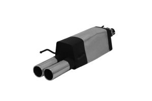 Remus Sportschalldämpfer mit 2 Endrohren Ø 90 mm passend für Opel Astra G 2,2l D 92kW