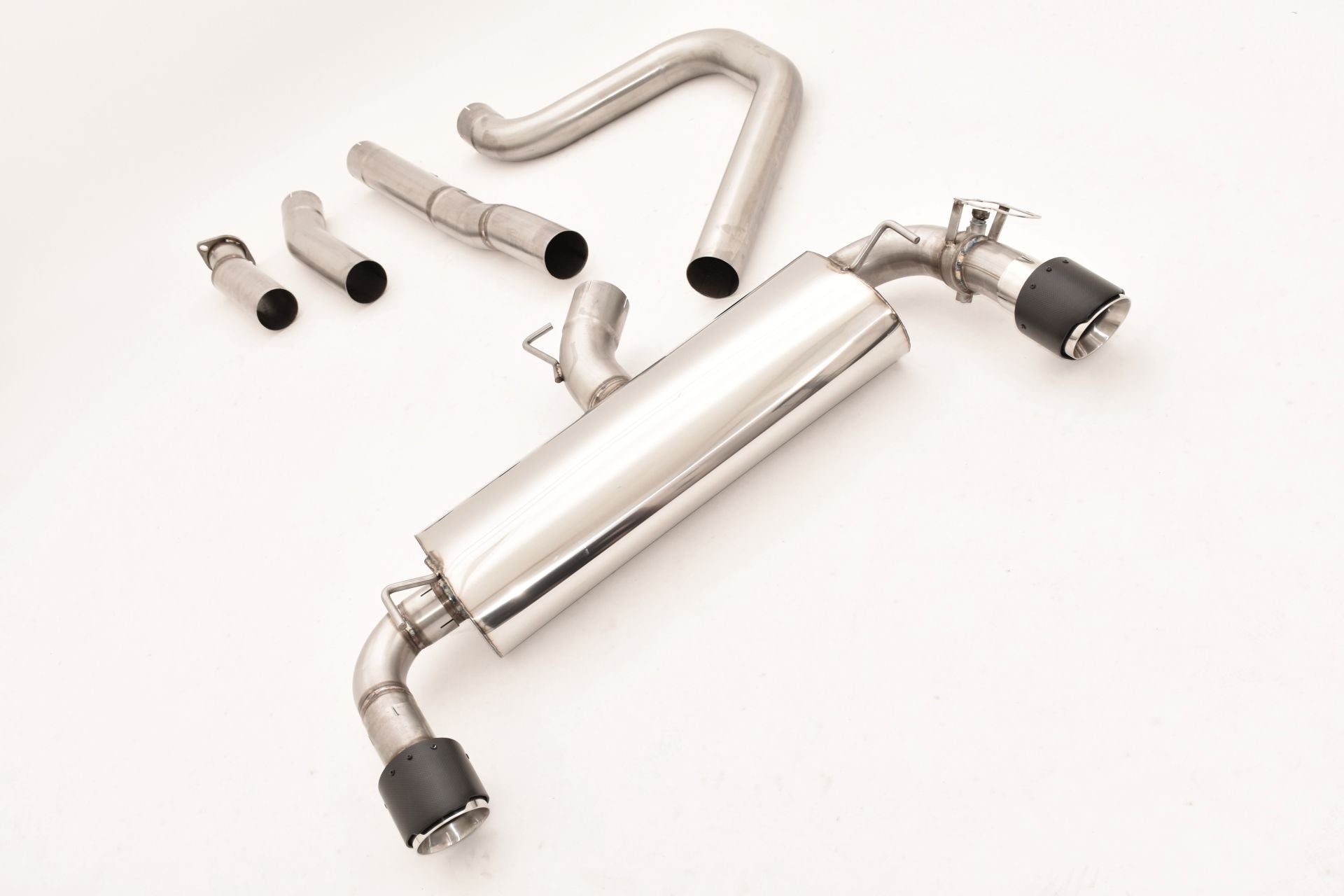 Friedrich Motorsport 90mm Duplex-Anlage Sportauspuff für Hyundai i30 PDE 2.0l