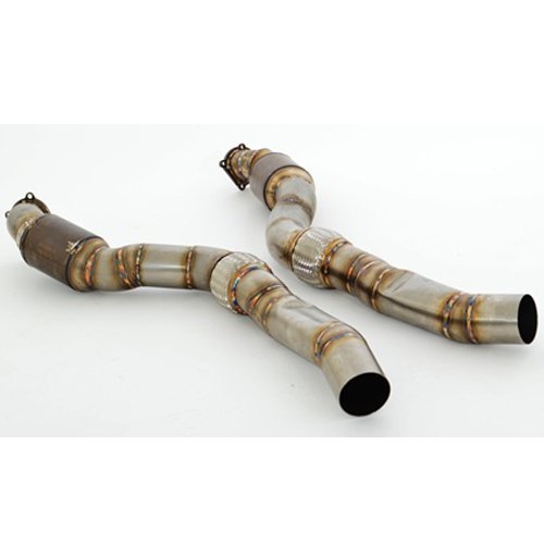 Friedrich Motorsport 2x90mm Downpipe 200 Zellen Sport Kat für Audi RS6 4F