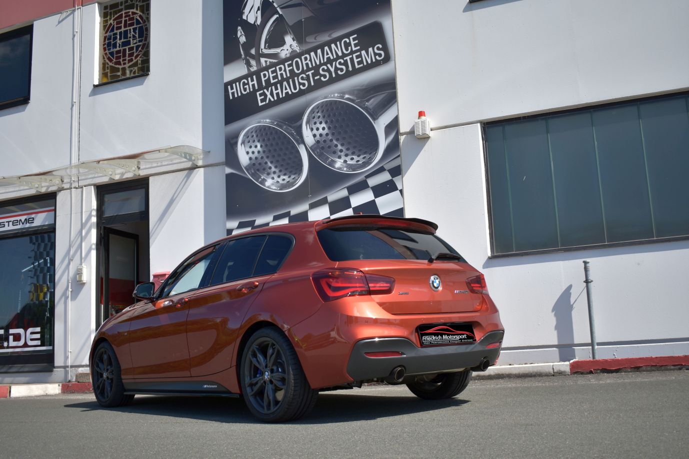 Friedrich Motorsport 90mm Duplex-Anlage Sportauspuff für BMW 1er F20/F21 M140/ix