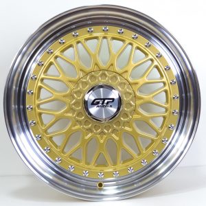 GTP 042 8,5x20 5x112 ET45 Gold Poliert GTP WHEELS 8,5x20 ET45 5x112 Alufelge Gold