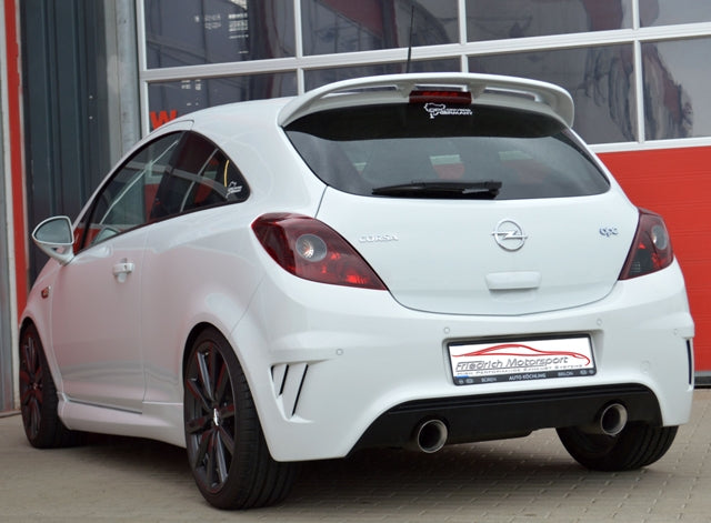 Friedrich Motorsport 70mm Duplex Sportauspuff für Opel Corsa D OPC 1.6l ab 07-