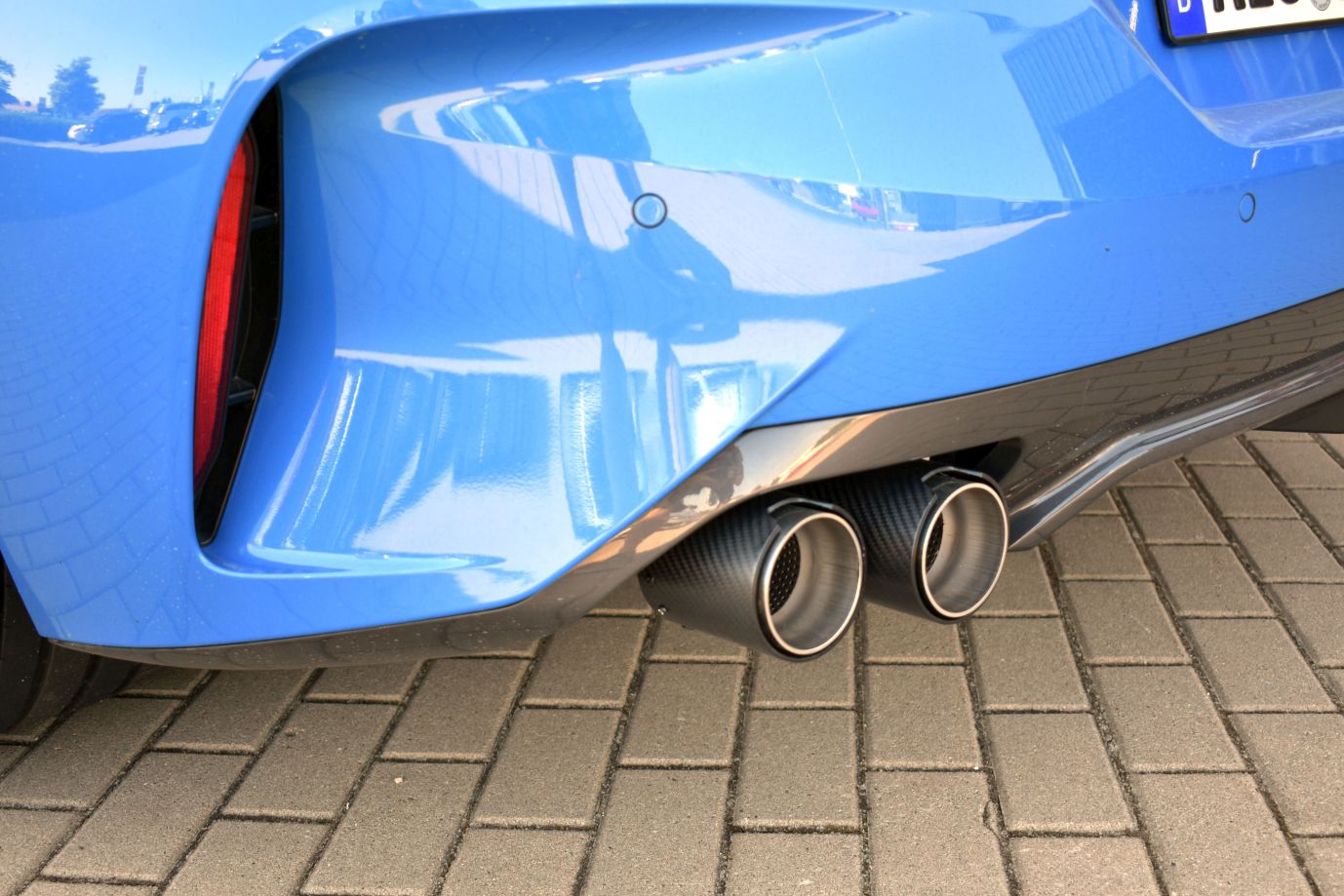 Friedrich Motorsport 70mm Duplex-Sportauspuff Sportendschalldämpfer für BMW Z4