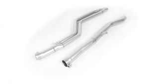 Remus RACING Cat-Back Vorschalldämpfer-Ersatzrohr, OHNE Genehmigung! passend für BMW 5er G30 (G5L) 3.0i 250 kW