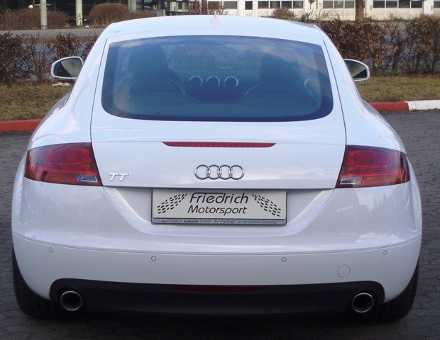 Friedrich Motorsport 3 Zoll Duplex Sportauspuff für Audi TT 8J Quattro ab 2006