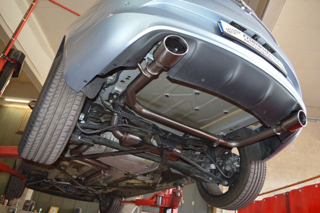 Friedrich Motorsport 70mm Auspuff Sportauspuff für Opel Cascada ab 13 1.6l Sidi