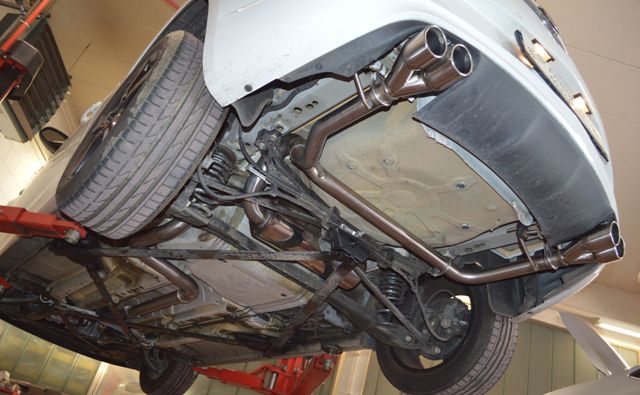 Friedrich Motorsport 70mm Duplex Sportauspuff für Opel Cascada 1.4l Turbo