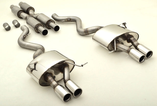 Friedrich Motorsport 70mm Duplex Auspuff Sportauspuff für BMW E90/E92/E93 M3 07