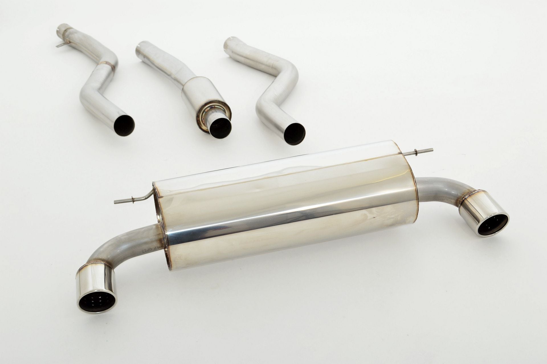 Friedrich Motorsport 70mm Sportauspuff Anlage für BMW 1er F20/F21 118i 100kW