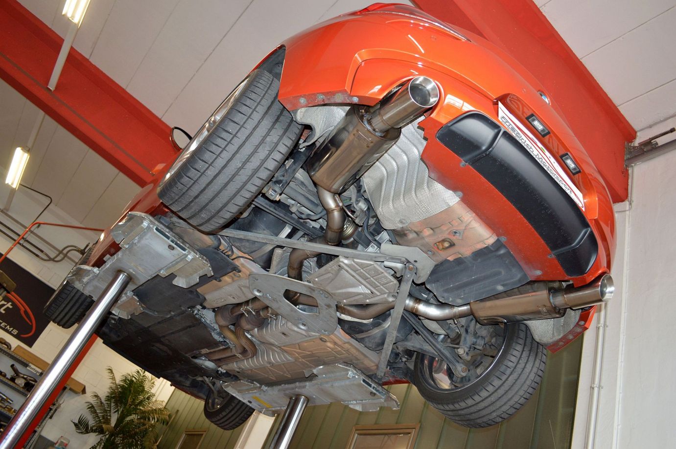 Friedrich Motorsport 70mm Duplex Sportauspuff Anlage für BMW Z4 E89 ab 05/2009