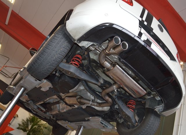 Friedrich Motorsport Auspuff Sportauspuff für VW Tiguan Frontantrieb ab 07 1.4l