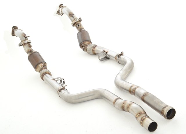 Friedrich Motorsport 70mm Downpipe mit Sport-Kat für Mercedes C/X218 CLS63