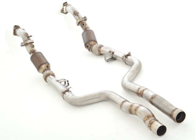 Friedrich Motorsport 70mm Downpipe mit Sport-Kat für Mercedes C/X218 CLS63